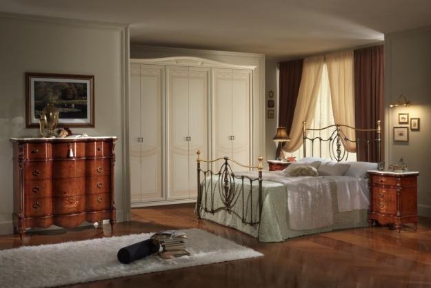 Camera da letto classica: eleganza, raffinatezza, sobrietà Camera da letto matrimoniale classica