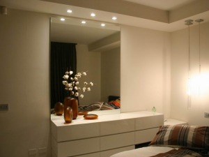 Illuminazione integrata camera da letto